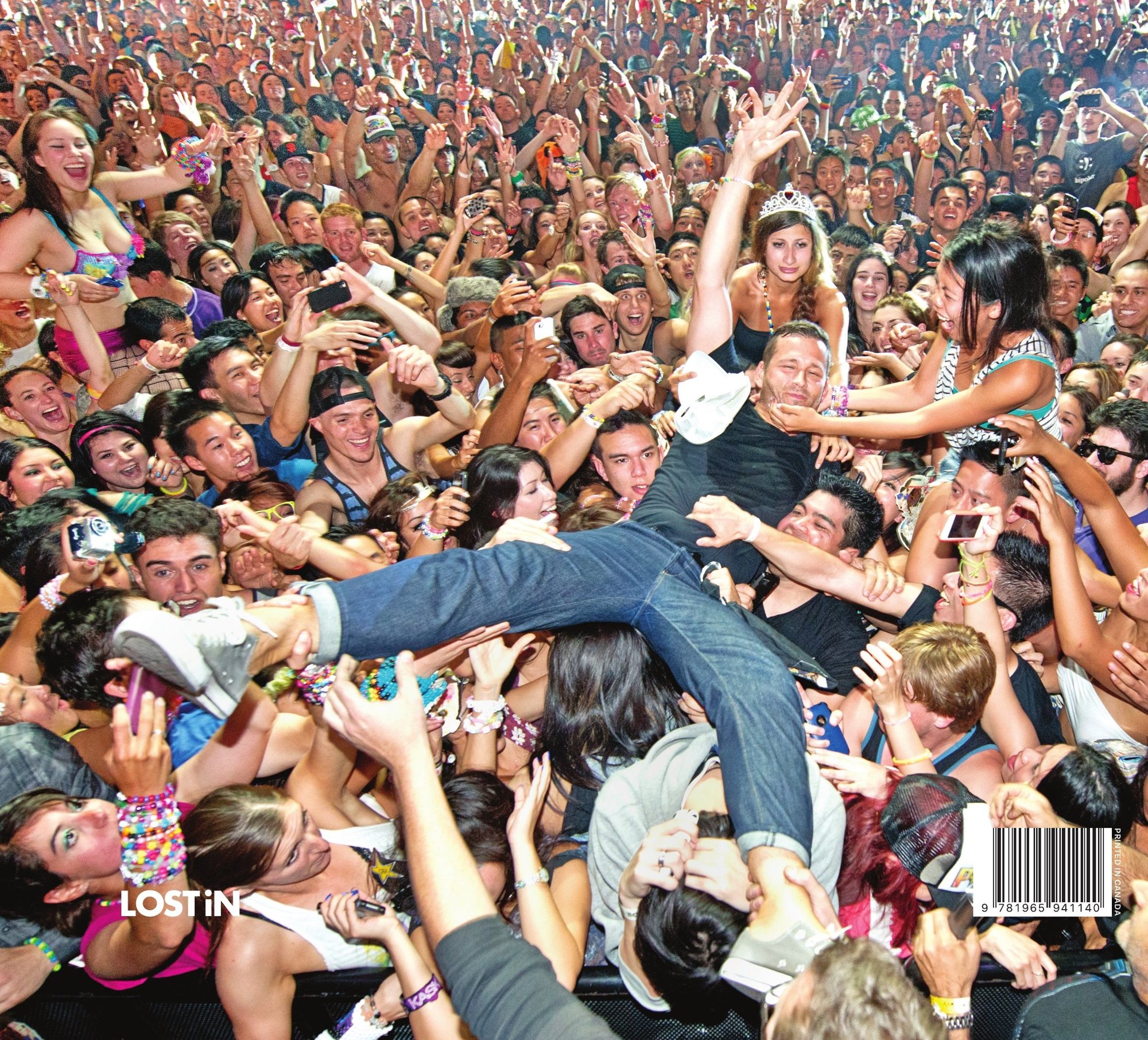 DON'T CHASE CROWNS back cover — crowd surfing